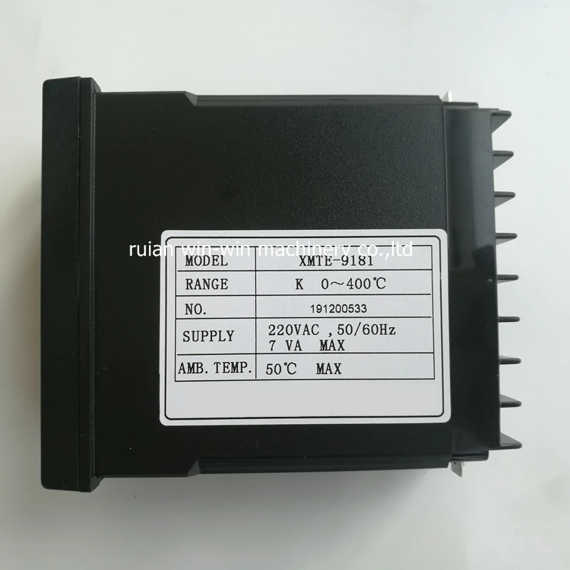 2 pcs XMTE-9000 back side XMTE-9181 K type digital temperature controller connect the solid state relay (2)