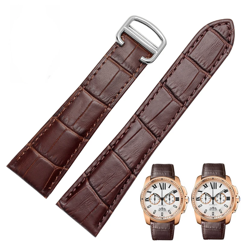 

Ремешок для часов из натуральной кожи, 16/18/20 мм, черный/синий/коричневый