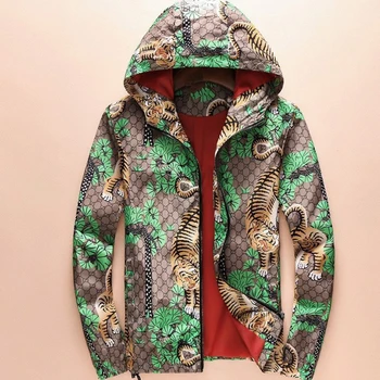 

2020 Fashion Mens Hooded Jackets Designer Print Jacket Wind Breaker for Men Long Sleeve Outwear Clothing with Hooded