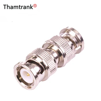 

10pcs/lot Dual BNC Male Plug Straight Adapter High Quality Copper BNC Male to Male Connector RF Converter R Connector