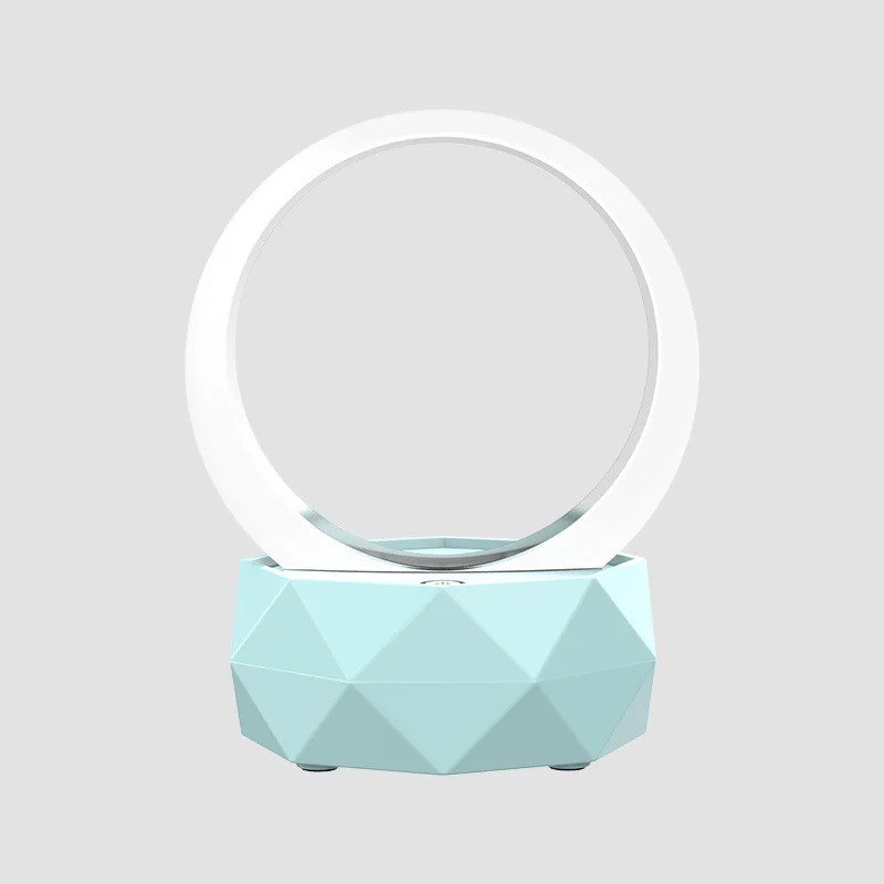 blue Светодиодный, креативный, bluetooth, аудио коробка, маленький Ночной светильник, перезаряжаемый, фантазия, романтический сон, подключаемый, для спальни, прикроватная лампа, сердце для девочки - Цвет: blue