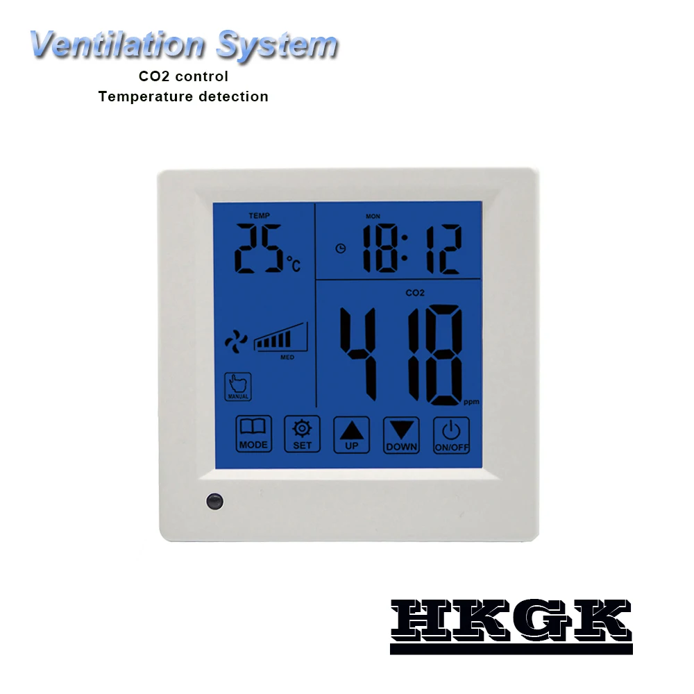 Температура, визуализация темпа и температуры CO2 350-1500ppm di regolazione per il Control Remoto