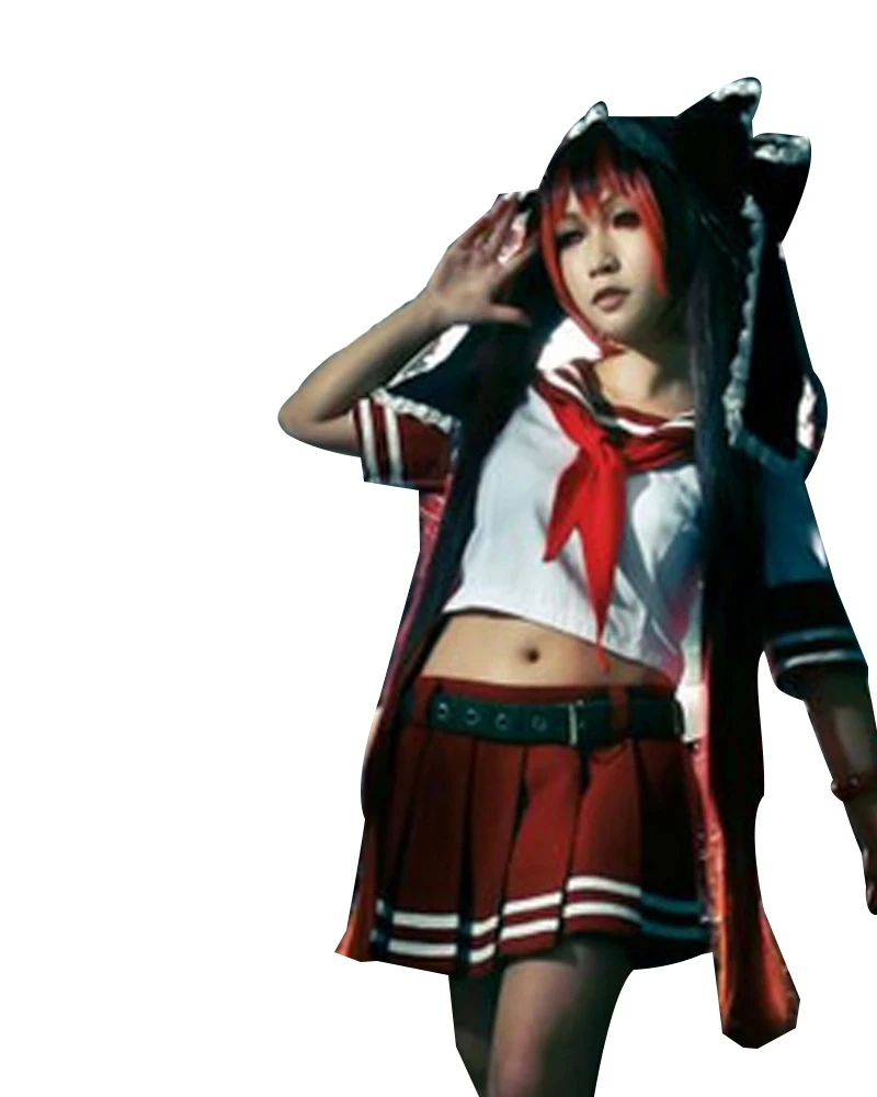 Взрослых Для женщин Vocaloid Karune SHI-E Deino Shiie кальция Ca Calne Ca Хацунэ Мику косплей костюм матроса костюм студентов Fuku