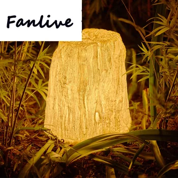 

10pcs Outdoor Park Natural Resin Garden Imitation Rockery Stone Lawn Landscape Lights