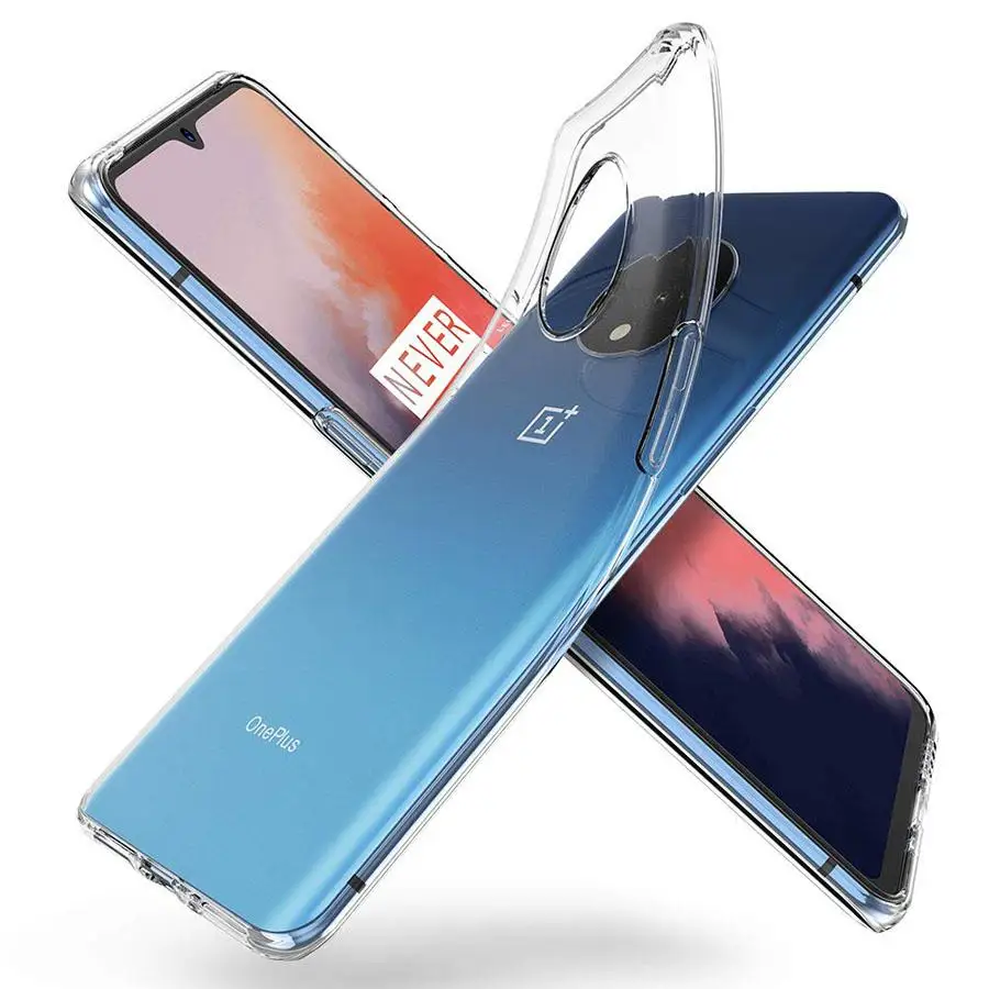 Прозрачный мягкий чехол из ТПУ для Oneplus 7 T 7Pro 6 6T 5T прозрачный Ультратонкий One Plus 1 +
