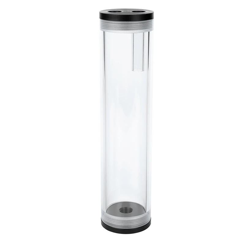 

210MM length 50MM diameter cylindrical water-cooled tank accessories complete PMMA water tank water cooling computer