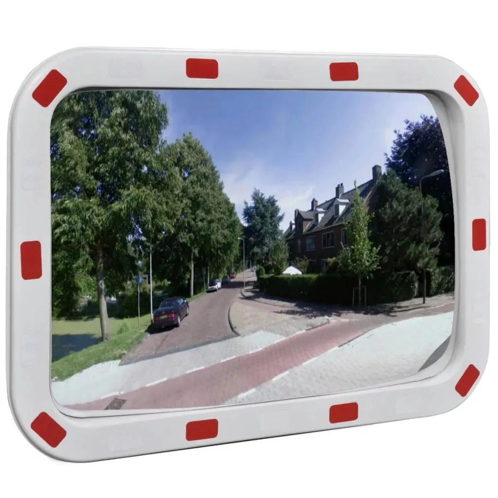 

Convex Traffic Mirror Rectangle 40 X 60cm With Reflectors 141682
