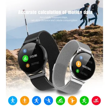 

Activity Track Sport Smart Wristband Fitness Bracelet Health Monitor Band Smartwatch