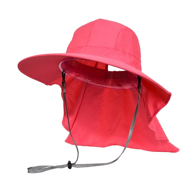 bucket hat with flap