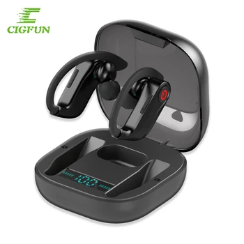 

Cigfun Q62 Earphone Headphone LED Power Display Wireless Earbuds Ipx5 Waterproof Bluetooth 5.0 Earphones Sport For iphone Huawei