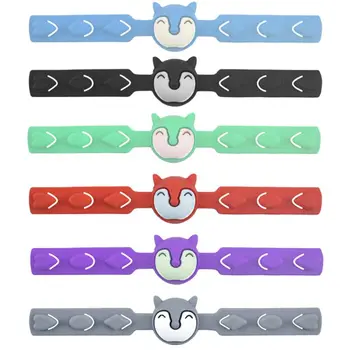 

5Pcs Child Kids Mask Rope Buckle Strap Extender Cartoon Cat Silicone Adjustable Anti-Tightening Ear Grips Extension Band