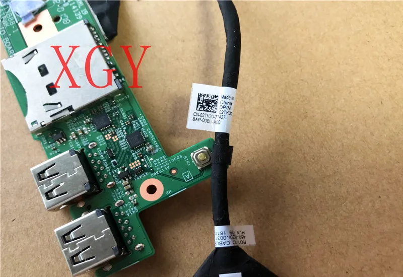Placa de Leitura de Cartão Usb 2tk30 para Dell 17 7786 P36e Placa Pequena 17b881 5tfwk 05tfwk 100% Teste ok Cartões para acréscimos - Imagem 4