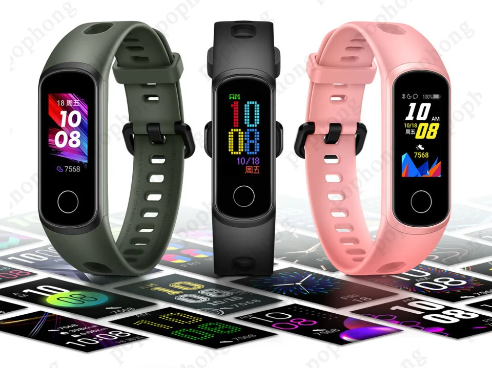 Huawei Honor Band 5i Smartband кровяное кислородное сердце rage ftness трекер сна USB зарядка