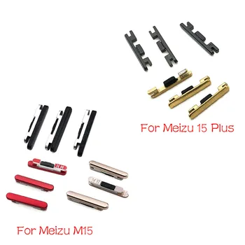 

10Pcs/Lot, New For Meizu 15 Plus / M15 Side Power Key +Volume Button Replacement Parts