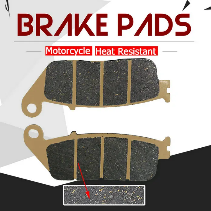 Аксессуары для мотоциклов Moto передние тормозные колодки для HONDA NTV650 88-97 CBR650F 14 NT650 88-91 VFR750 88-97