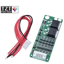 Tzt 5S 15a bateria de lítio li-ion bms 18650 carregador placa de proteção 18v 21v circuito de proteção celular