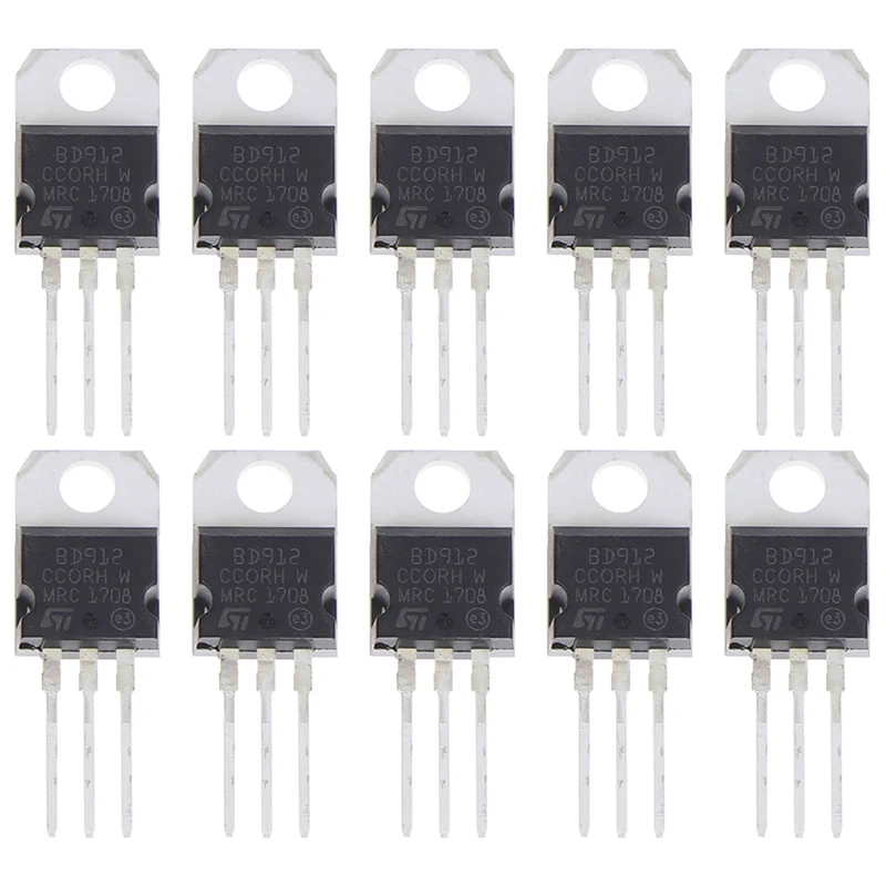 10 шт. BD912 100V 15A TO-220 транзистор Дарлингтона международный стандарт