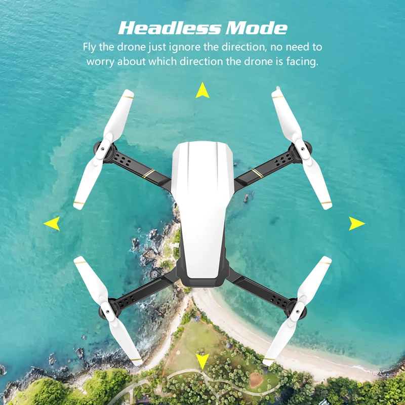 Складной Дрон Global Drone HD Wi Fi камера Радиоуправляемый вертолет GW89 FPV игрушки