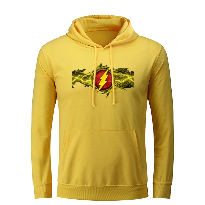 Постоянного тока. Толстовка с капюшоном с рисунком из комиксов the Flash You Get This BABE I 've Got Your Back для мужчин; пуловер с капюшоном; Рождественский подарок - Цвет: icWM2104Y