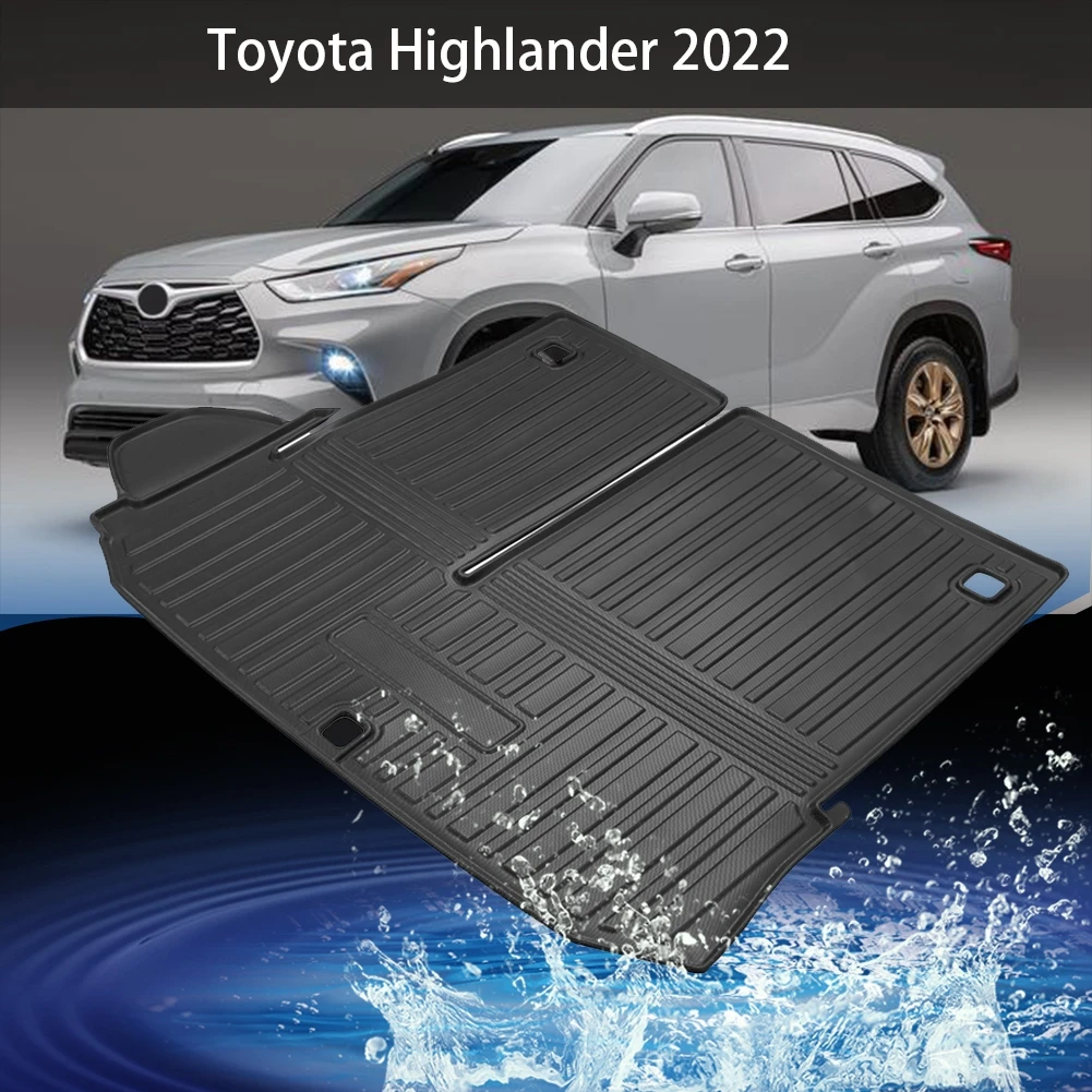 【ットとフロ】 Rongtaod Fit 20202023 Toyota Highlander Floor Mats Trunk Mat