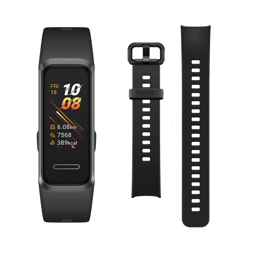  Huawei Band 4 Smart Band Global Version Smart Watch Heart Rate Health Monitor New Watch Faces USB P - 4000303544437