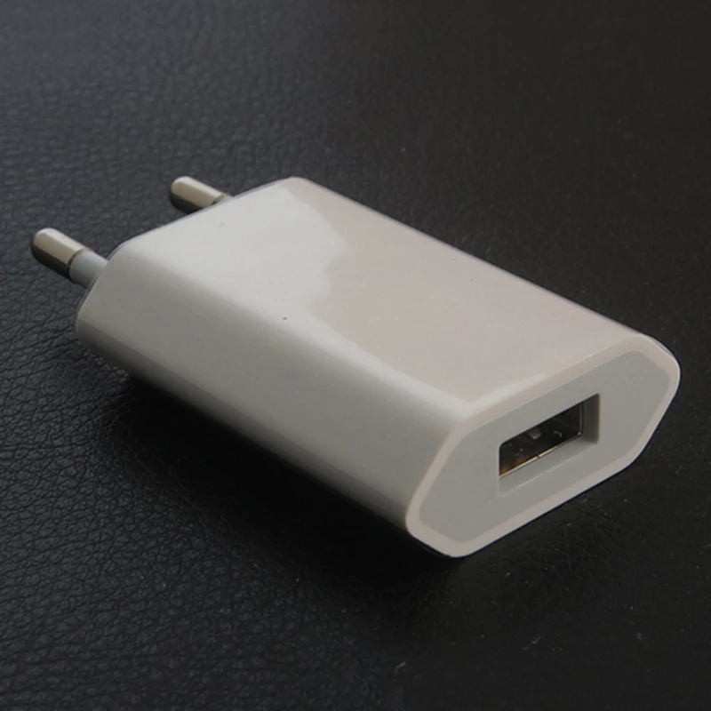 5 Вт USB зарядное устройство для Apple iPhone 11 XR XS 4S 5 5c 5S 6s 7 8 Plus iPad iPod евро вилка 5 в 1 а AC настенный адаптер питания для путешествий