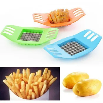 

Vegetable Potato Slicer Cutter French Fry Cutter Chopper Chips Making Tool Potato Cutting Kitchen Gadgets