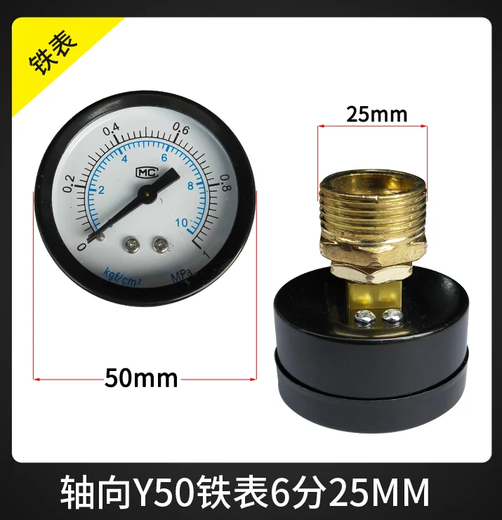 0-180ps_ZT Air compressor pneumatic hydraulic fluid pressure gauge 0-12bar 