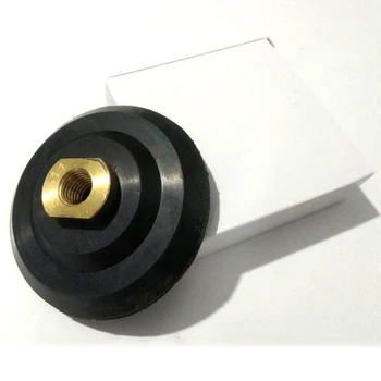 

4 Inch M14/16 Thread Diamond Polishing Backer Pad Self-Adhesive Pad for Industury Metal Wooden Furniture Wooding Polishing New