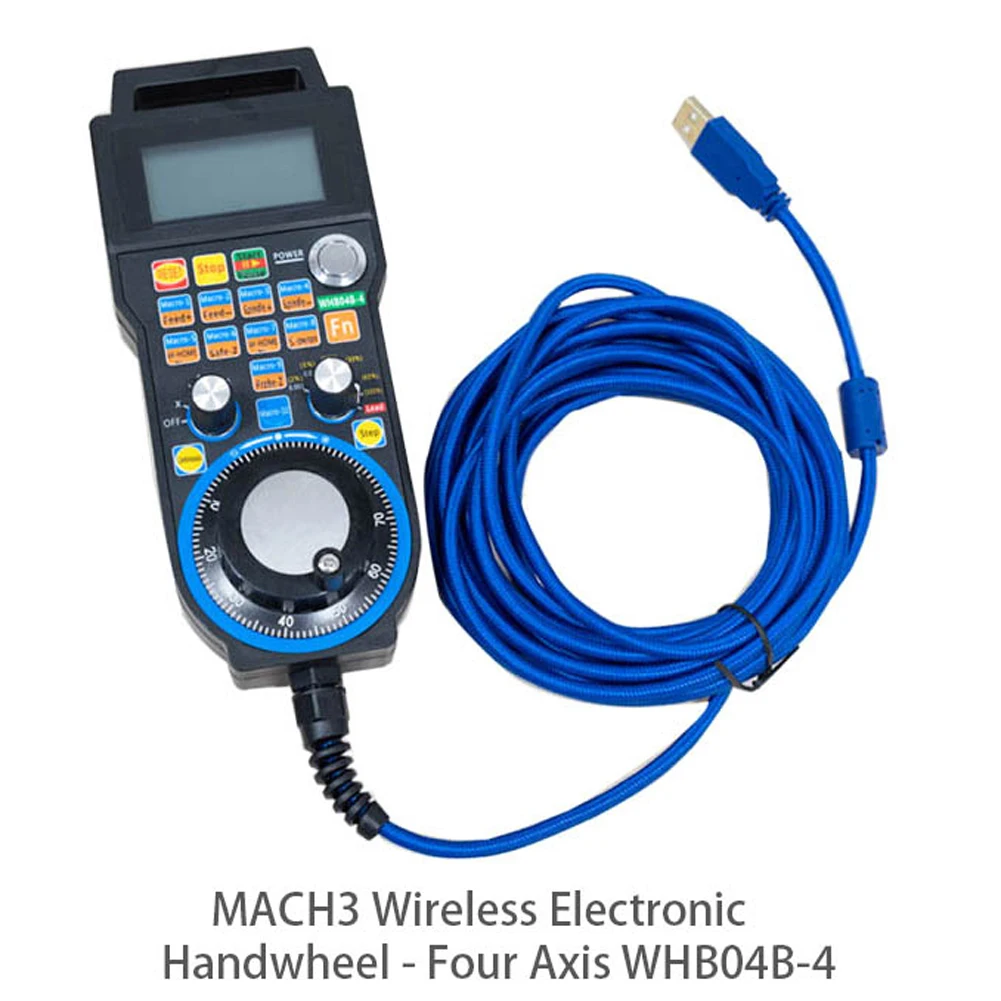 

USB Wireless Handwheel Controller Remote for CNC Lathe Engraving Milling Machine MPG Pendant CNC Handwheel Manual Pulse Generato