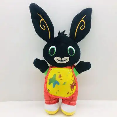 25 см мультфильм Bing кролик плюшевые игрушки, Fnaf Bing друзья флоп Сула слон панда Медведь чучело животных плюшевые куклы для девочек - Цвет: Кофе