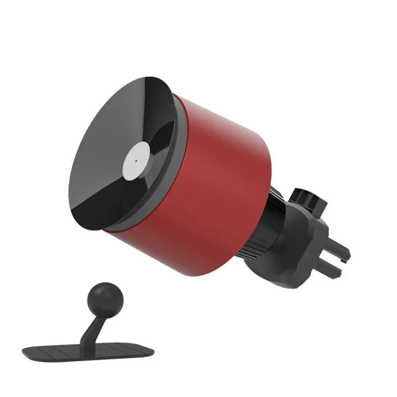 OOTDTY Air outlet присоска автомобильный телефон кронштейн автомобильная навигация Многофункциональный кронштейн - Цвет: Красный