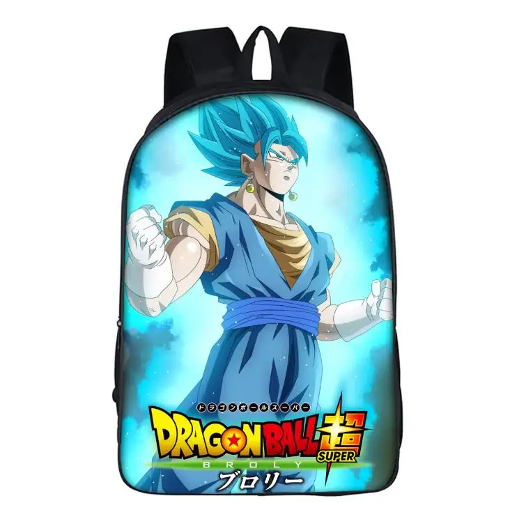 Аниме Dragon Ball Z рюкзак для подростков мальчиков девочек Супер Saiyan Sun Goku Vegeta Beerus школьные сумки ежедневный рюкзак для детей лучший подарок - Цвет: as picture