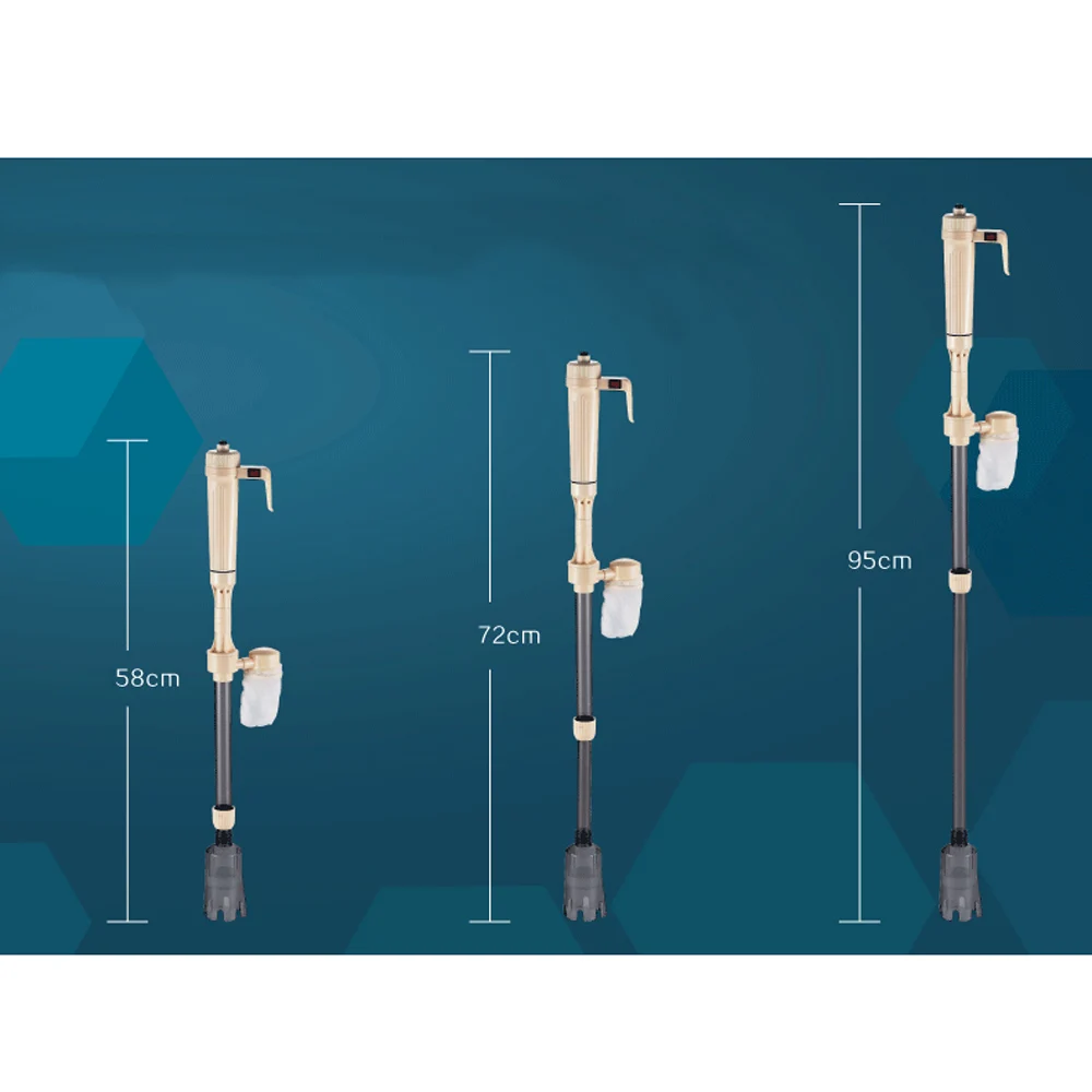 Аквариумные товары для домашних животных, Электрический Очиститель гравия, фильтр для воды, сифон, вакуумный водяной насос для аквариума