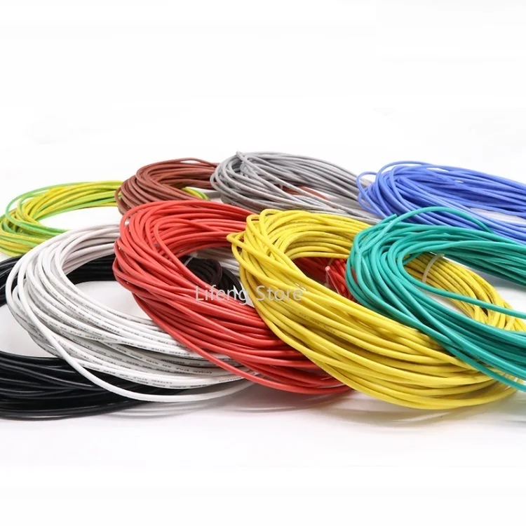 Силиконовый кабель UL3135 с силиконовым проводом 20AWG термостойкий гибкий медный