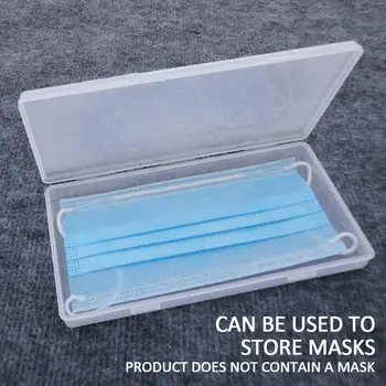 

Portable Dustproof Mask Organizer Mask Case Protective Mask Container Moisture-Proof Mask Storage Box Cycling Mask Organizer