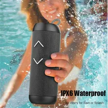 Портативный динамик сабвуфер звуковая панель открытый динамик музыкальный центр громкий динамик Бумбокс Bluetooth Колонка водонепроницаемый беспроводной