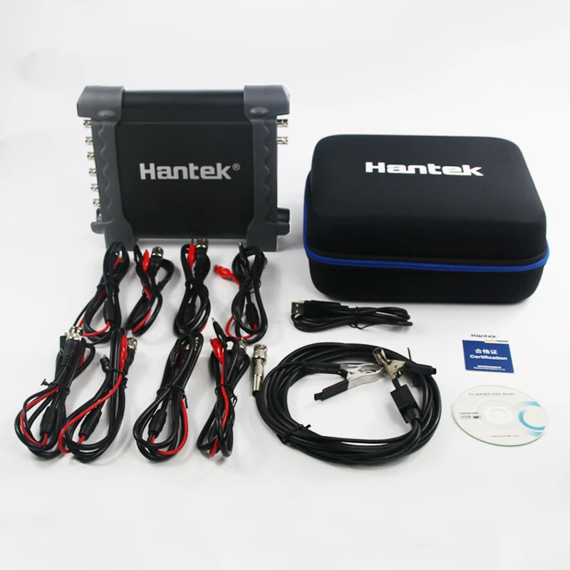 Hantek 1008C 8-канальный осциллограф тестирование автомобиля Автомобильное