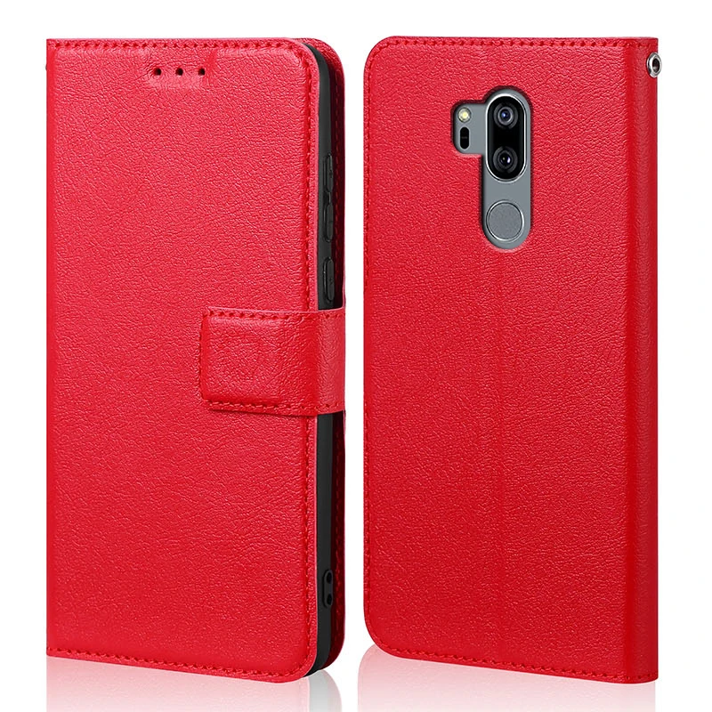Silicone Flip Case for LG G7 ThinQ G7 Luxury Wallet PU Leather Magnetic Phone Bags Cases for LG G7 ThinQ G7 with Card Holder 2