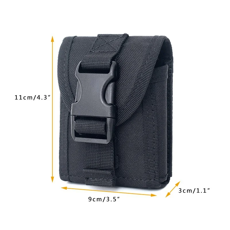 600D нейлоновый тактический Чехол для сигарет, Сумка Molle для мелочей, EDC, чехол, радио, Walkie, держатель рации, сумка для журналов, Mag Pouch