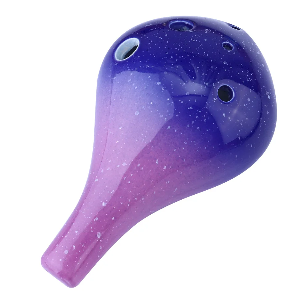 Ocarina silbato Musical para principiantes, instrumento de cerámica de