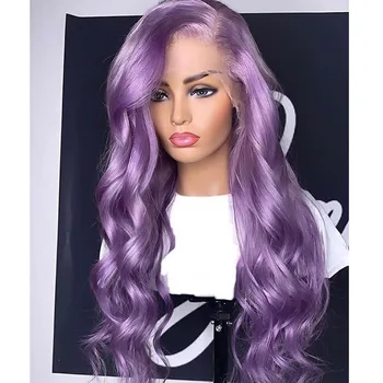 

Brazilian 613 Purple Hair Wigs Loose Wave Blonde 13X6 Lace Front Human Hair Wigs for Black Women 180Density Full Lace Wigs