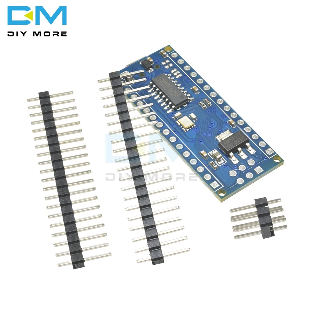 5 шт. CH340 G CH340G ATmega328P плата контроллера совместимый для Arduino USB драйвер Nano V3.0 ATmega328 Замена FT232RL Mini USB