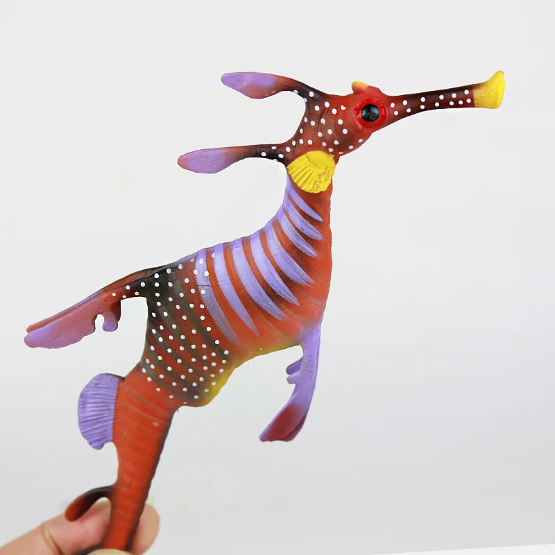 Модель морского организма, модель водорослей, Seadragon, игрушка гиппокамп, пластиковая сплошная статическая детская игрушка, украшение, подарок