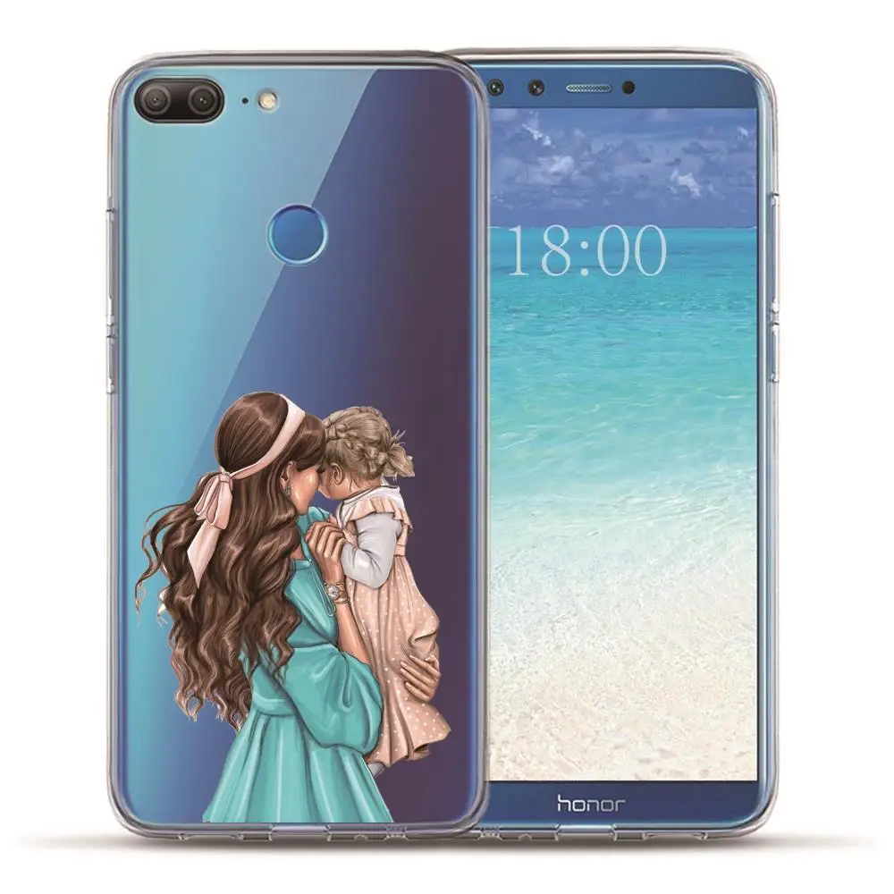 Модный чехол для телефона для мамы и папы для Huawei Honor 9 9 Lite 9i 9X 9X Pro 10 10i 10lite 20 20 lite Funda Etui