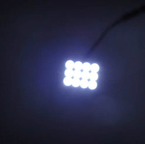 Direct Selling Energy Saving High Brightness 5050-12SMD Roof Light/Automobile Cab Light License Plate Lamp Reading Lamp
