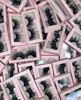 500pcs customize paper eyelashes box with logo wholesale mink lashes box square box with free fast shipping 1