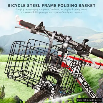 

Bicycle Accessories Bike Basket Front Panniers Cycle Bicycle Basket Detachable Bags Outdoor