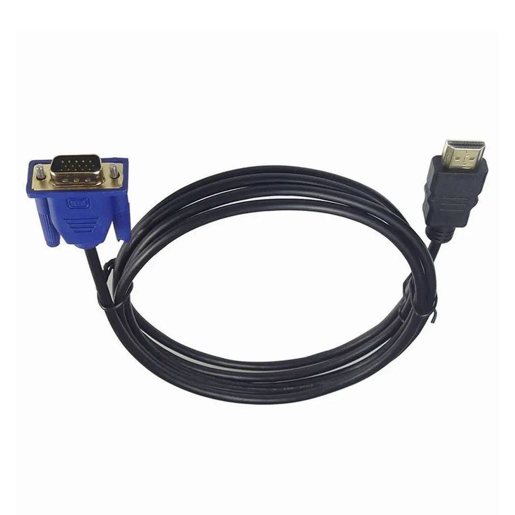 HDMI-совместимый кабель 1/1 8/3/5 м с VGA HD аудиоадаптером Прямая поставка | Электроника