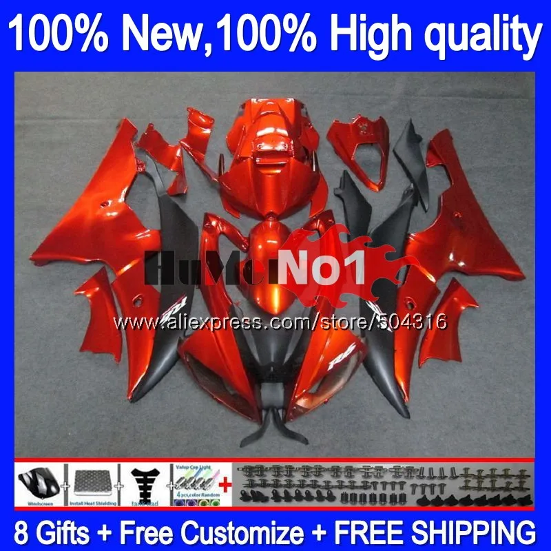 YZF600 для YAMAHA YZF-R6 YZF-600 YZF 600 R 6 37MC. 14 оранжевый черный YZF R6 YZFR6 2008 2009 2010 2011 2012 08 09 10 11 12 обтекатель